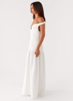 Basel Maxi Dress - White - 图片 3