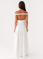 Basel Maxi Dress - White - 图片 4