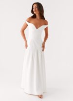 Basel Maxi Dress - White - 图片 5