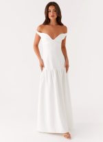 Basel Maxi Dress - White