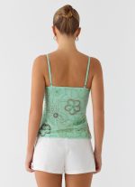 Be Alright Beaded Top - Turquoise - 图片 3