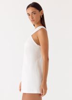 Be My Baby Mini Dress - White - 图片 3