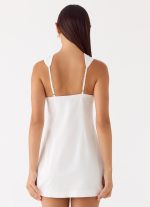 Be My Baby Mini Dress - White - 图片 2
