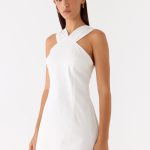 Be My Baby Mini Dress - White