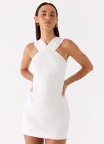 Be My Baby Mini Dress - White - 图片 5