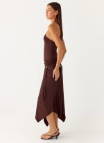 Becerra Midi Dress - Cool Chocolate - 图片 2