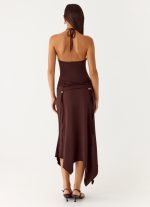 Becerra Midi Dress - Cool Chocolate - 图片 3
