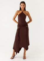 Becerra Midi Dress - Cool Chocolate - 图片 5