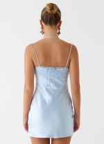 Belize Mini Dress - Blue - 图片 4