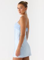 Belize Mini Dress - Blue - 图片 6