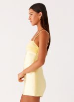 Belize Mini Dress - Lemon - 图片 3