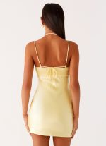 Belize Mini Dress - Lemon - 图片 4