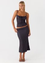 Bending My Rules Top - Black Polkadot - 图片 6