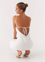 Bentley Midi Dress - White - 图片 6