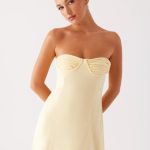 Bindi Mini Dress - Yellow