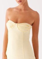 Bindi Mini Dress - Yellow - 图片 6