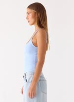 Blondie Tank Top - Blue - 图片 2