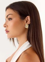 Blur Earrings - Gold/Silver - 图片 3
