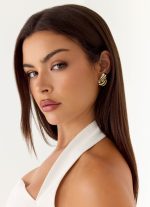 Blur Earrings - Gold/Silver - 图片 4