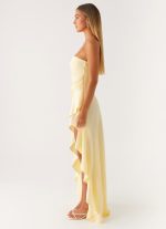 Bodie Maxi Dress - Pastel Yellow - 图片 2