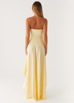 Bodie Maxi Dress - Pastel Yellow - 图片 3