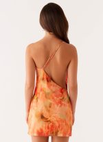 Bohemian Bliss Mesh Mini Dress - Sunset Kisses - 图片 2
