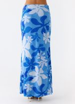 Briene Maxi Skirt - Sea Blue - 图片 3