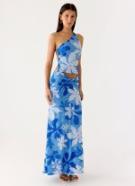 Briene Maxi Skirt - Sea Blue - 图片 5