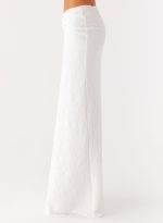 Briene Maxi Skirt - White - 图片 2
