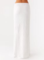 Briene Maxi Skirt - White - 图片 3