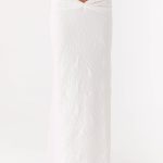 Briene Maxi Skirt - White