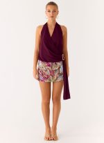 Bright Star Mini Skirt - Floral Bead - 图片 2