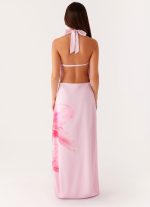 Bryony Cowl Maxi Dress - Pink - 图片 2