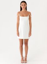 Caelia Mini Dress - White - 图片 5