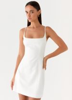 Caelia Mini Dress - White - 图片 2