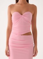 Carella Strapless Maxi Dress - Pink - 图片 6