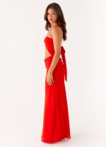 Carla Maxi Dress - Red - 图片 3