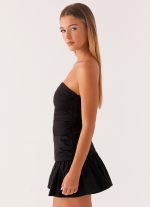 Carmel Mini Dress - Black - 图片 3