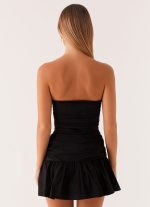 Carmel Mini Dress - Black - 图片 4