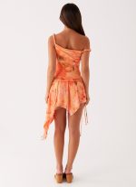 Catch Up Mini Dress - Sunset Floral - 图片 4