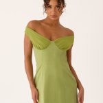 Caterina Mini Dress - Fern Green