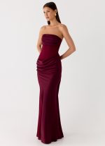 Champagne Skies Maxi Dress - Plum - 图片 5
