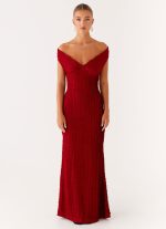 Chantelle Maxi Dress - Red - 图片 2
