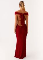 Chantelle Maxi Dress - Red - 图片 4