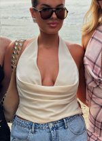 Charli Cowl Top - Lemon - 图片 2