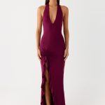 Charmed By You Maxi Dress - Plum
