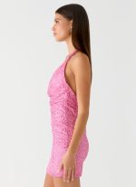 Cherry Coast Sequin Mini Dress - Pink - 图片 2