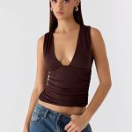 Cherry Sky Top - Chocolate