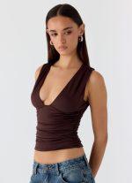 Cherry Sky Top - Chocolate - 图片 5