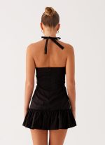Cheryl Bustier Mini Dress - Black - 图片 4